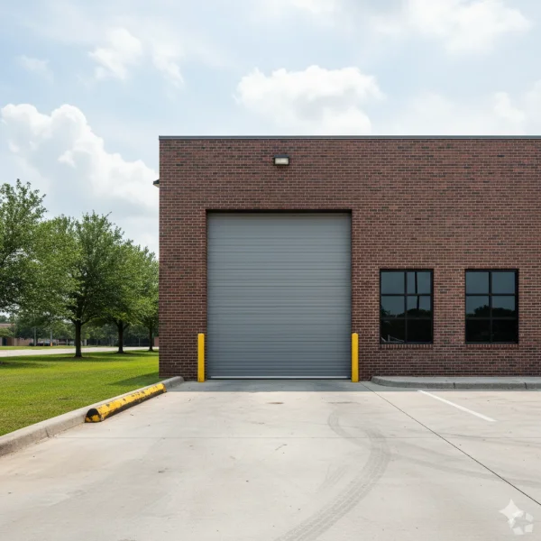 Mike's Garage Door Repair Center team installing premium garage door in Bedford, TX